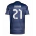 Real Madrid Brahim Diaz #21 Bortedrakt 2025-26 Korte ermer